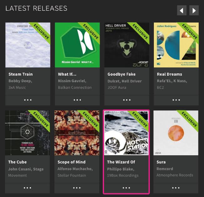 The Wizard Of Sound beatport LATEST RELEASES