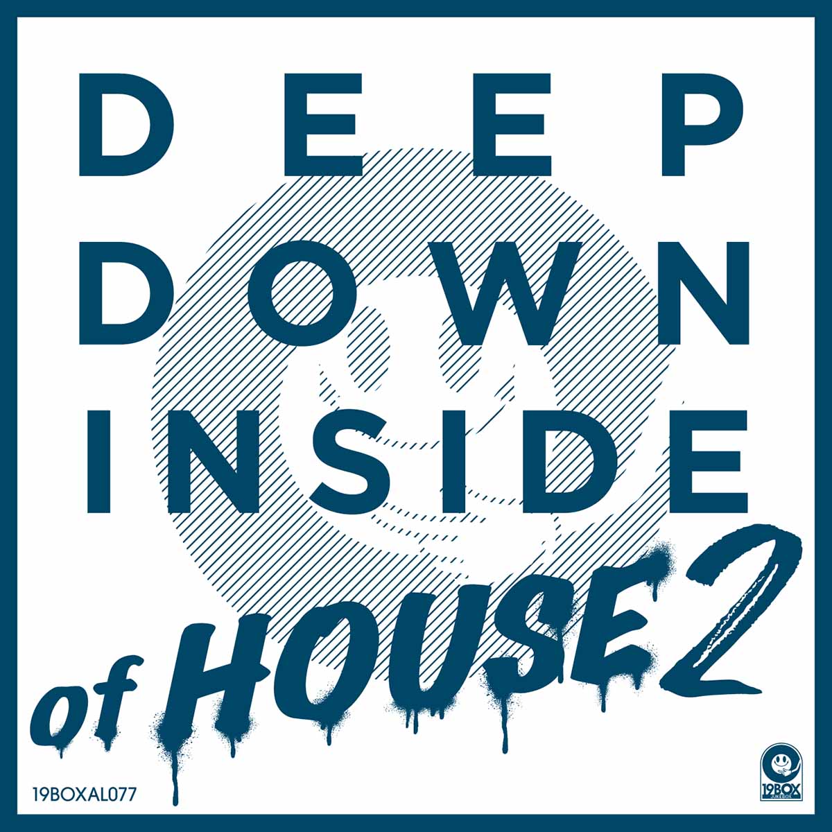 音楽のコンピレーションアルバムのdeepdowninsideofhouse2のアートワーク
