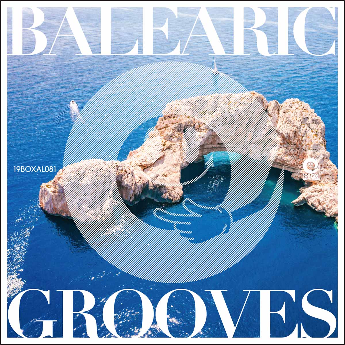 10月25日に発売されるコンピレーションアルバムBALEARIC GROOVES のアートワーク